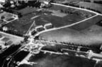 1928 год. Кёнигсбергский аэропорт Девау с высоты птичьего полета.